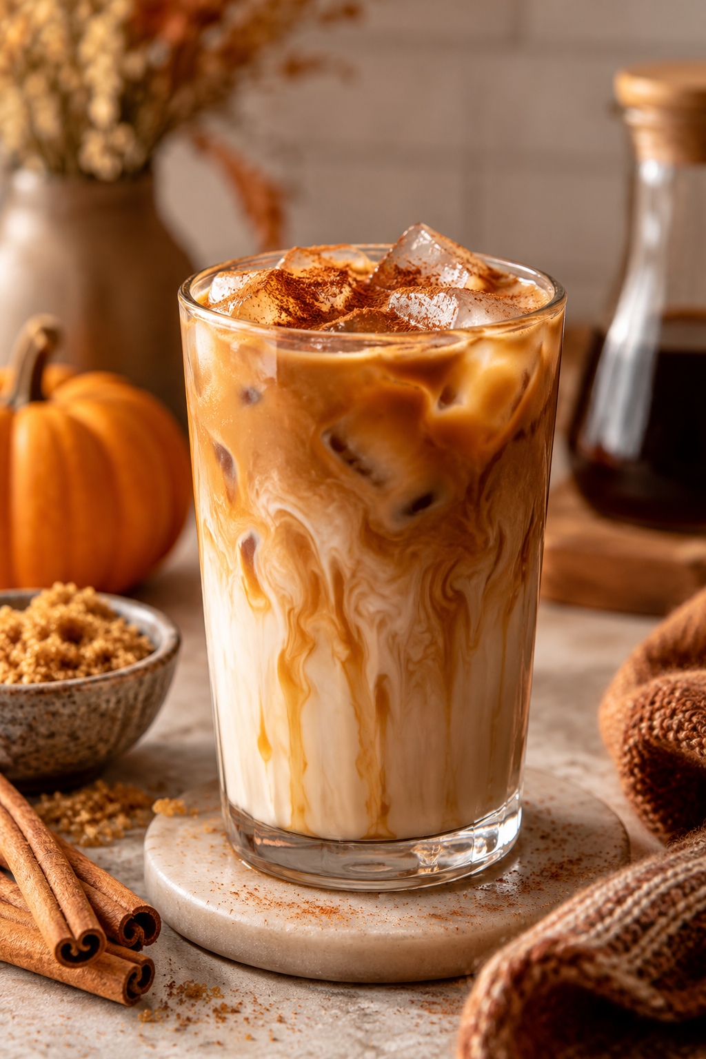 Brown Sugar Cinnamon Iced Latte You Can Make at Home